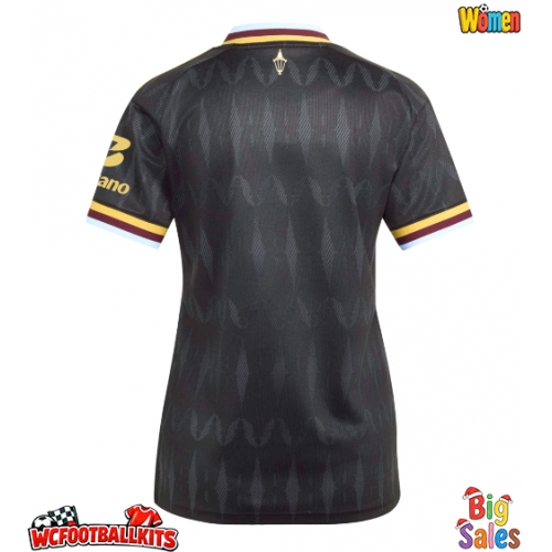 Aston Villa Replica Away Stadium Shirt for Women 2026-27 Short Sleeve